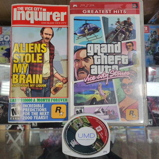 Grand Theft Auto Vice City Stories PSP UMD