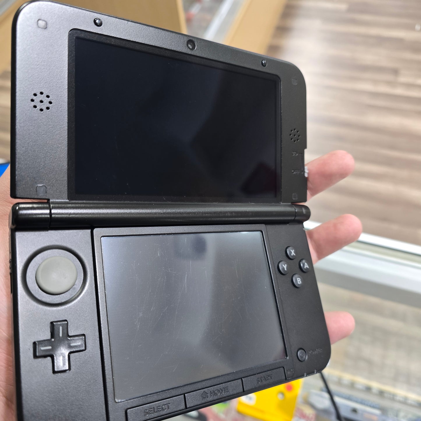 Nintendo 3DS XL Super Smash Bros. Blue Edition Nintendo 3DS Handheld System with Charger (Has Pokémon Bank and Homebrew)