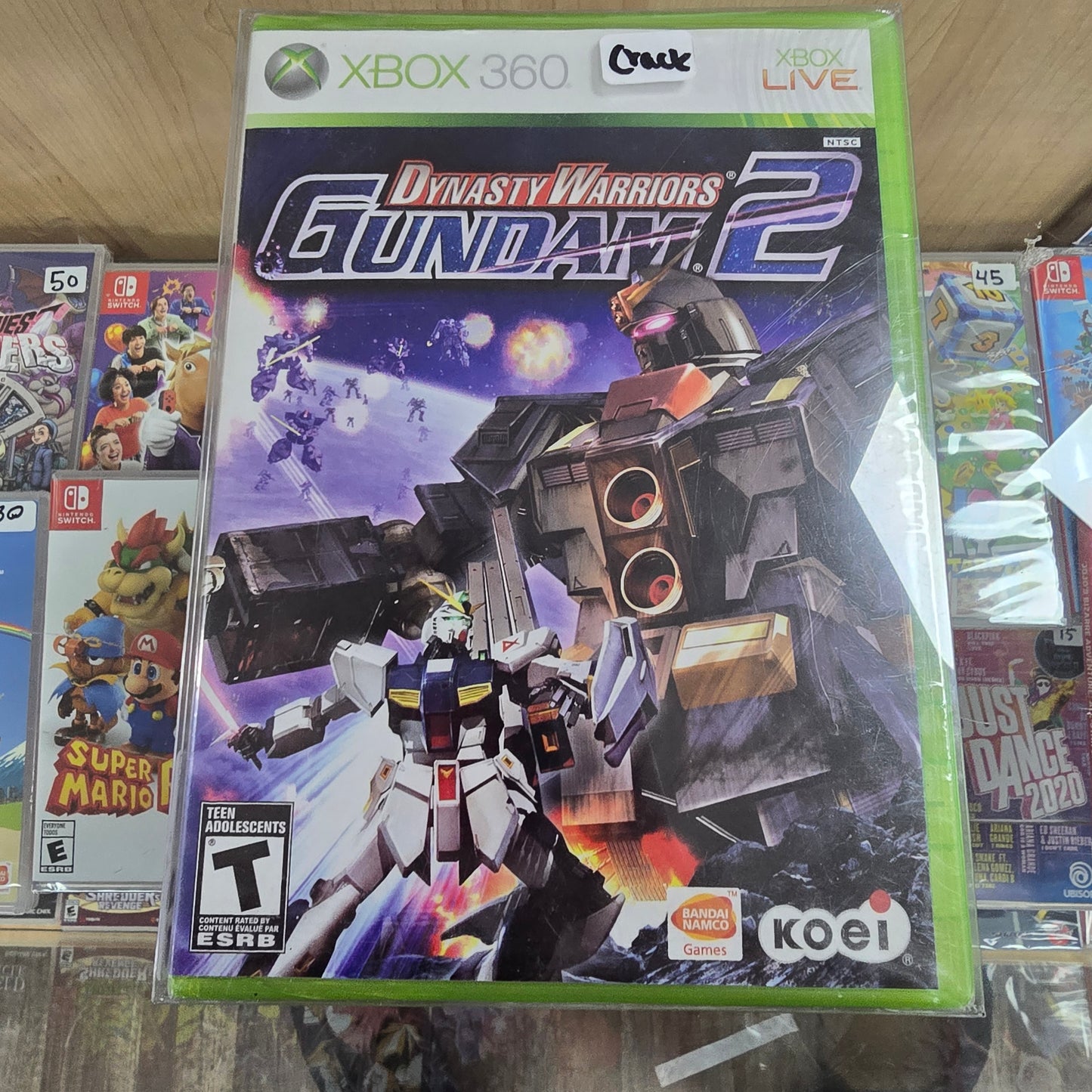 Dynasty Warriors: Gundam 2 (Has Crack in Case) (NEW) Xbox 360