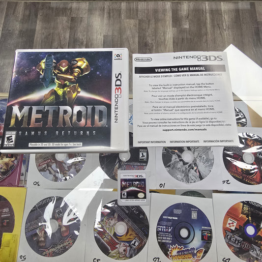 Metroid Samus Returns Nintendo 3DS