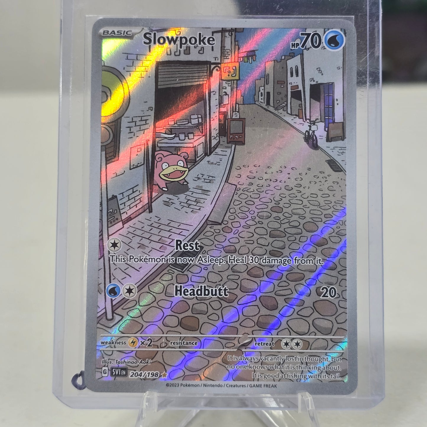 Slowpoke - 204/198 - SV01: Scarlet & Violet Base Set (NM)