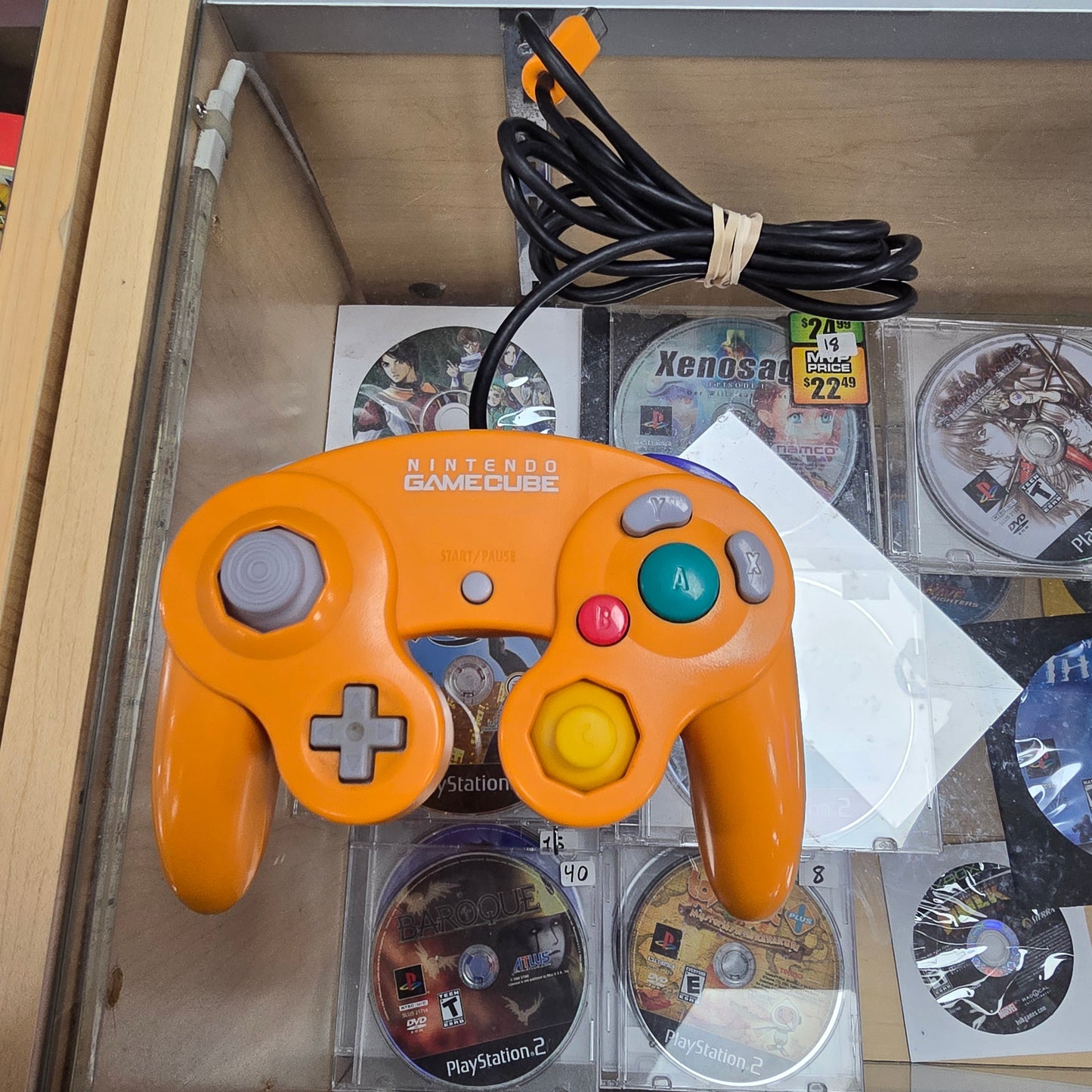 Nintendo GameCube OEM Controller Orange Spice