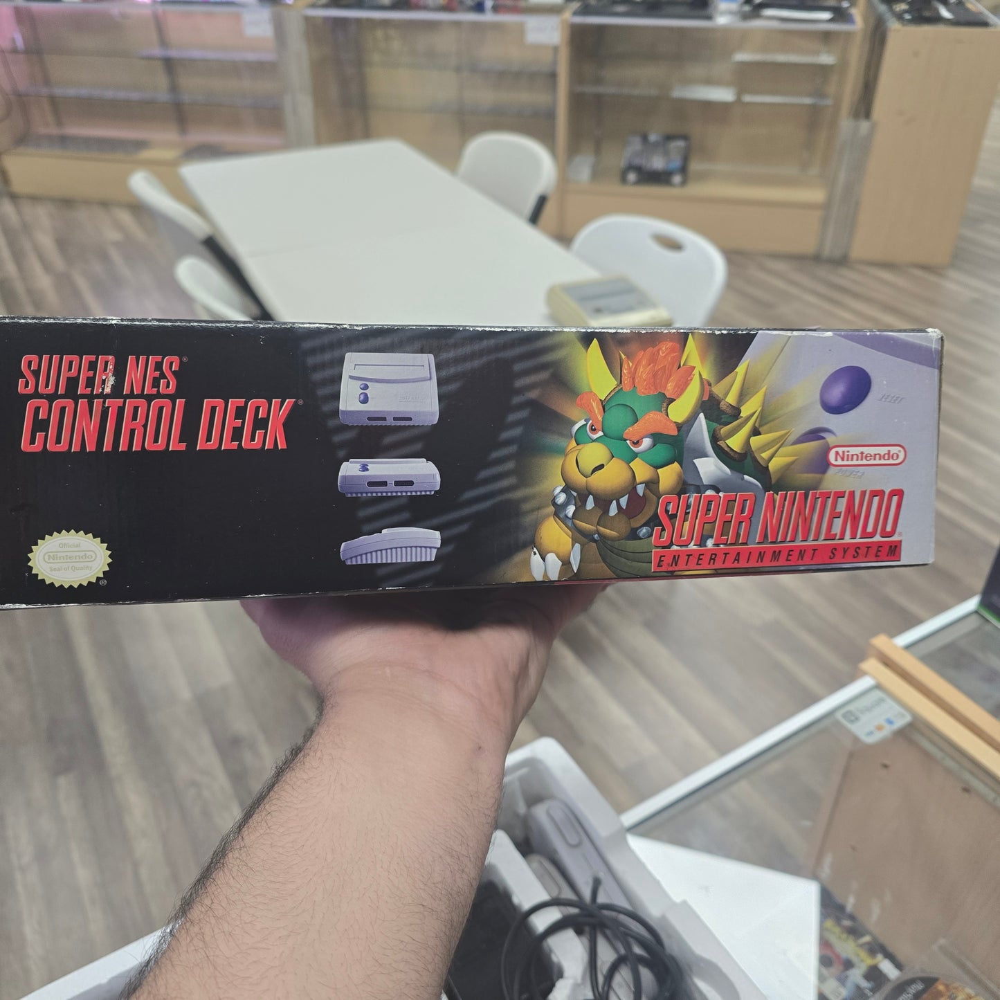 Super Nintendo System Jr. CIB (Very Clean Box)