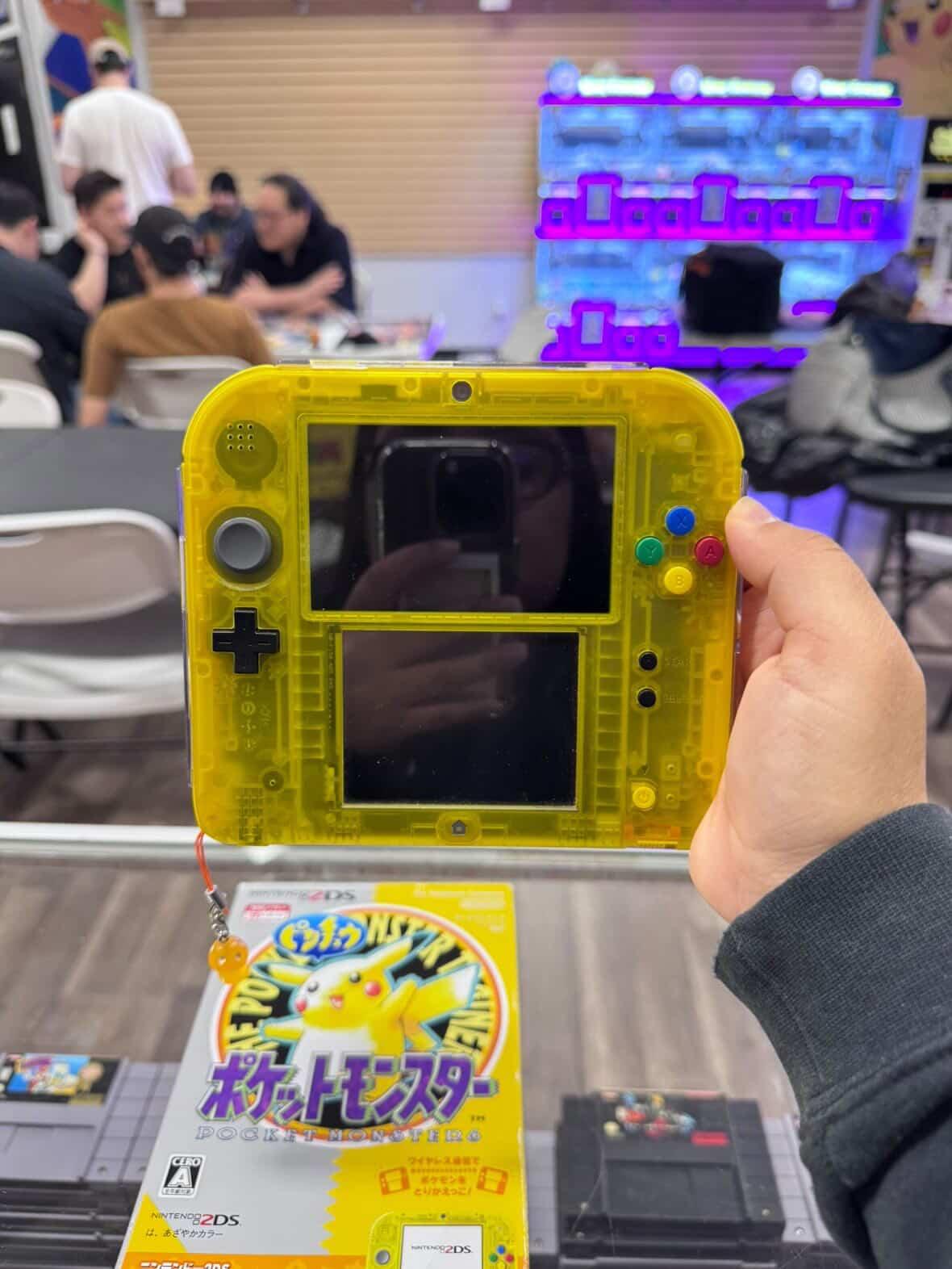 Nintendo 2DS Pokemon Yellow Edition JP Nintendo 3DS (REGION FREE TO US) (DIGITAL GAMES) CIB