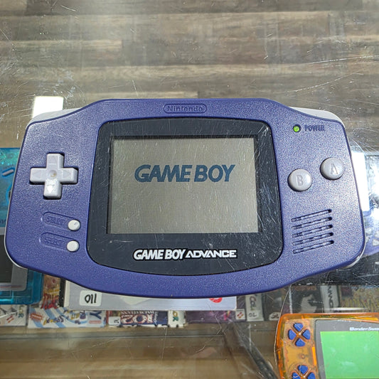 Purple Nintendo Gameboy Advance System