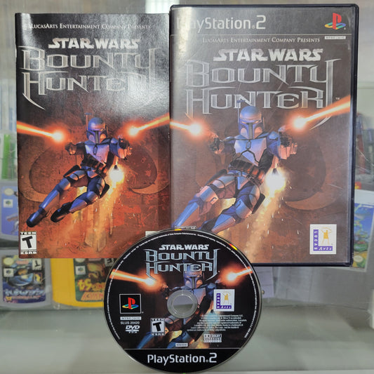 Star Wars Bounty Hunter Playstation 2 Reg Card