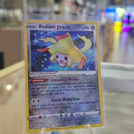 Radiant Jirachi - SWSH12: Silver Tempest (NM)