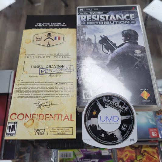 Resistance Retribution PSP