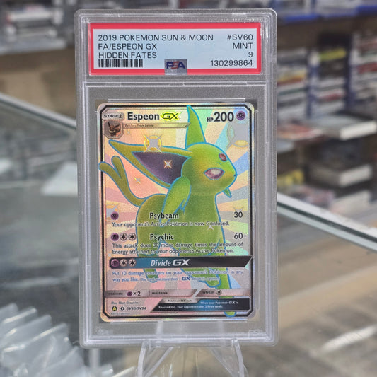 Espeon GX - Hidden Fates: Shiny Vault (PSA 9)