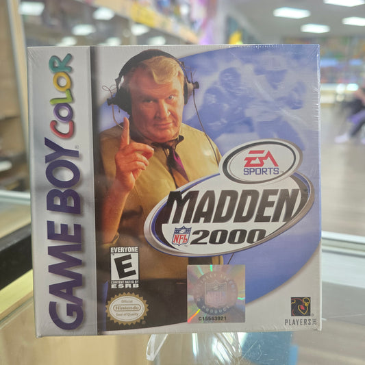 Madden 2000 Nintendo Gameboy Color (Sealed)