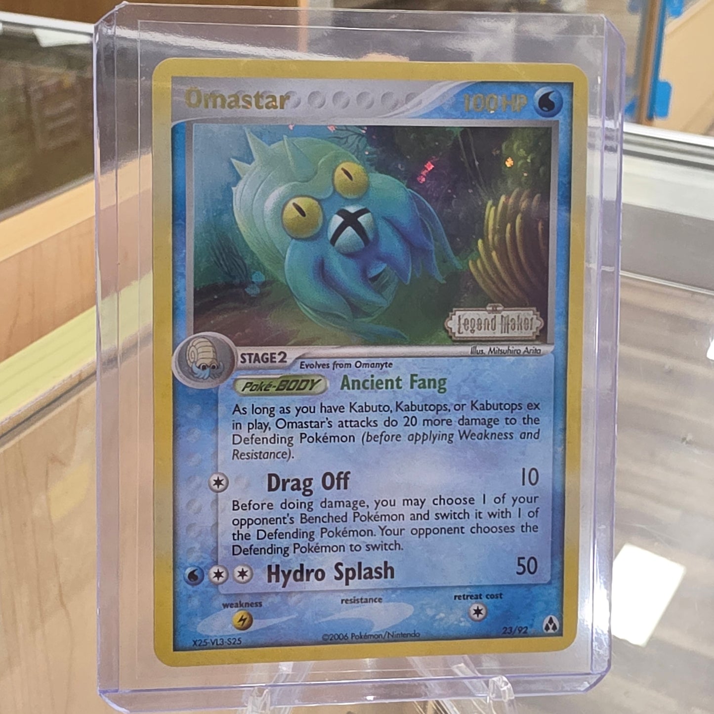 Omastar - EX Legend Maker (NM)
