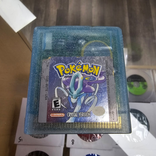 Pokémon Crystal Authentic (New Battery) (Saves) Nintendo Gameboy Color