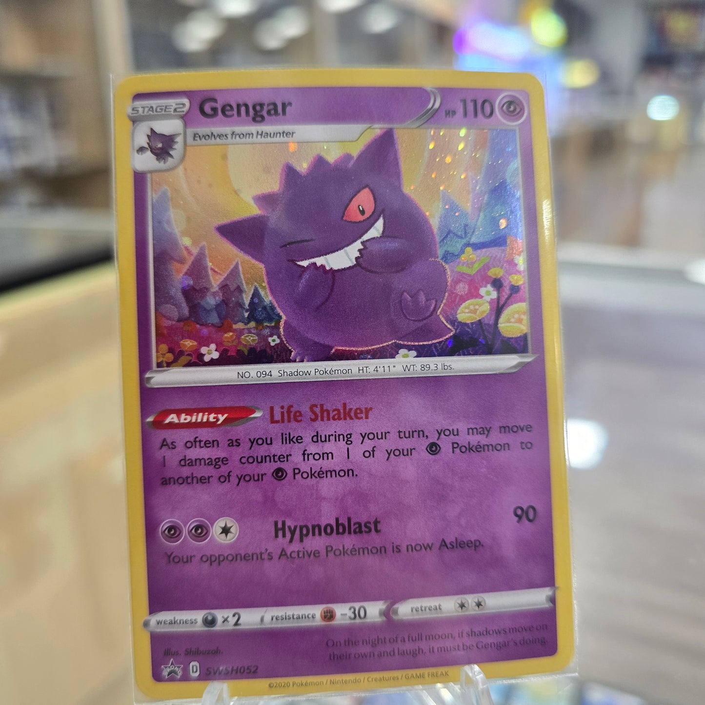 Gengar - SWSH052 - SWSH: Sword & Shield Promo Cards (NM)