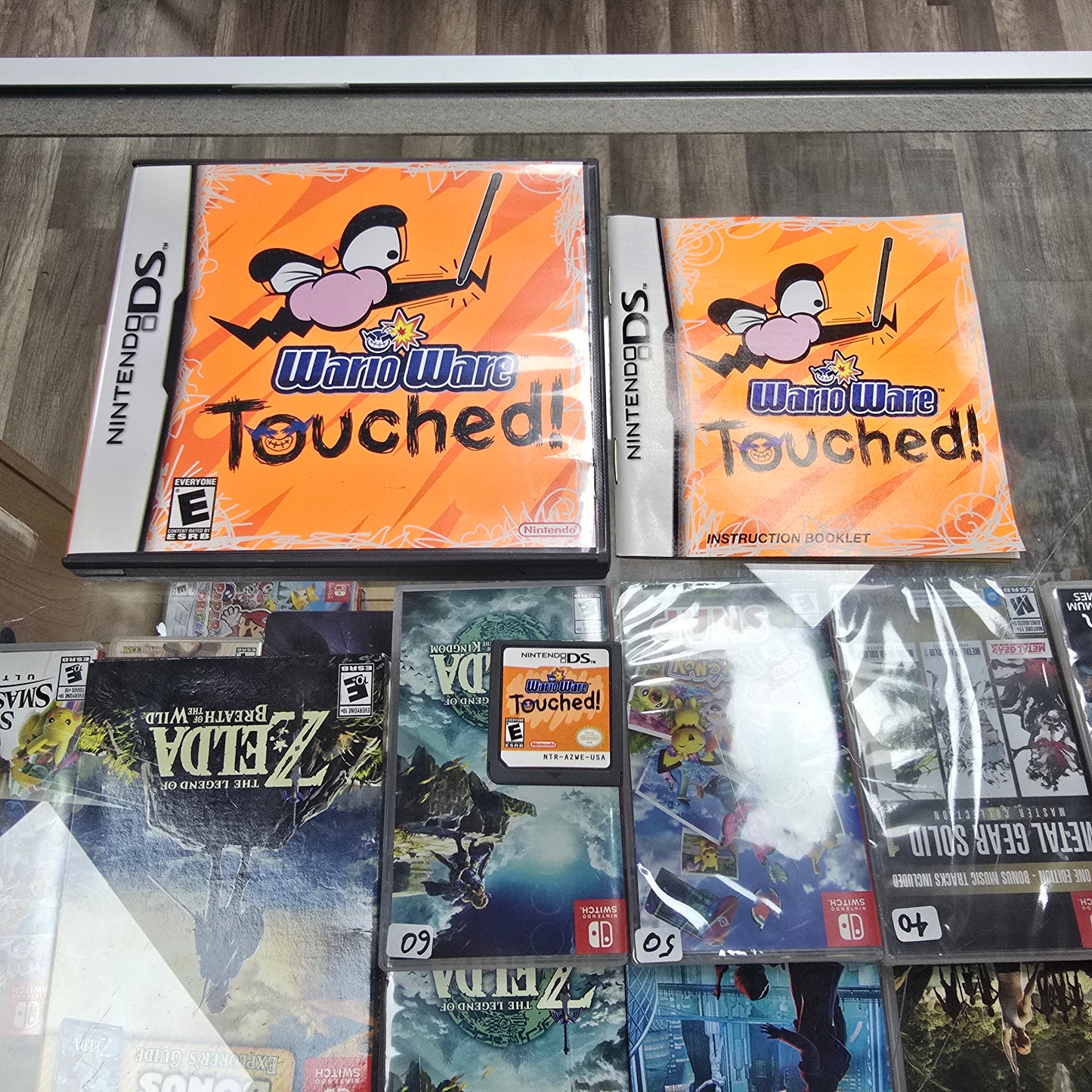 Wario Ware Touched Nintendo DS
