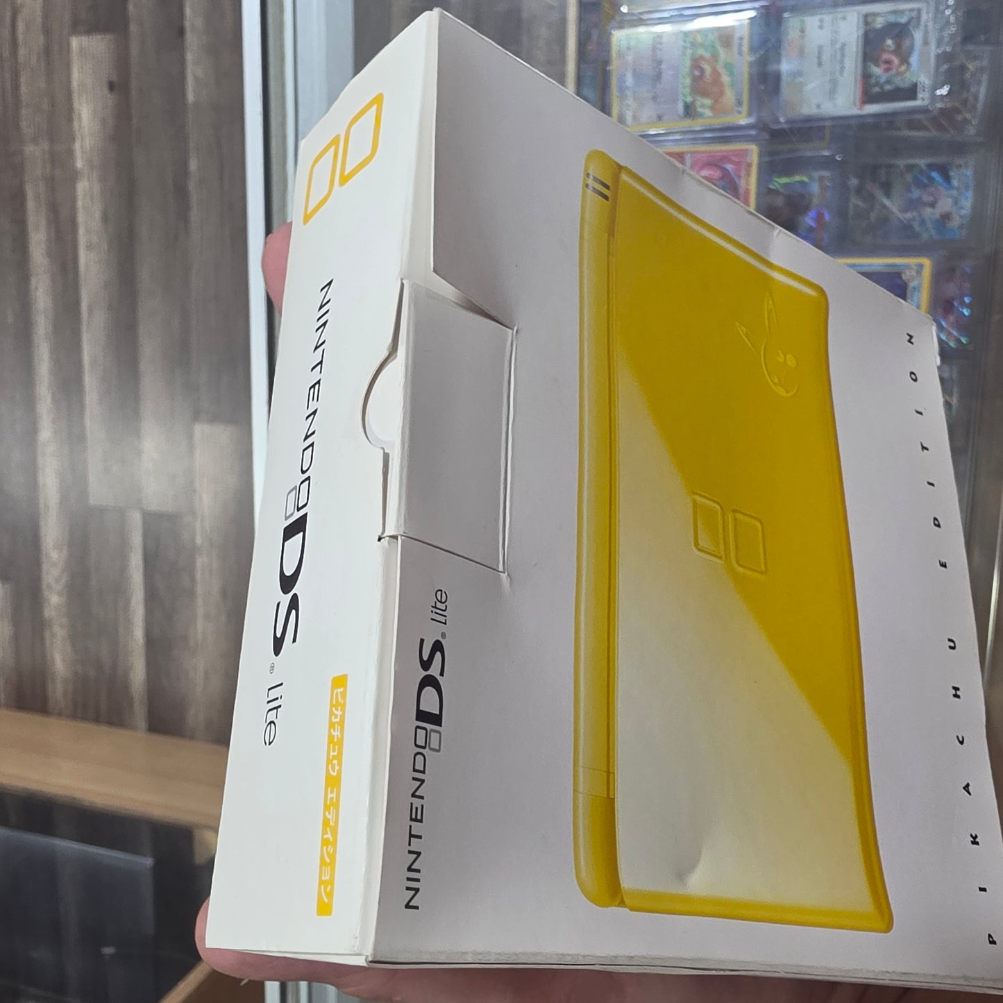 Nintendo DS Lite Yellow Pikachu Limited Edition (NEVER USED)