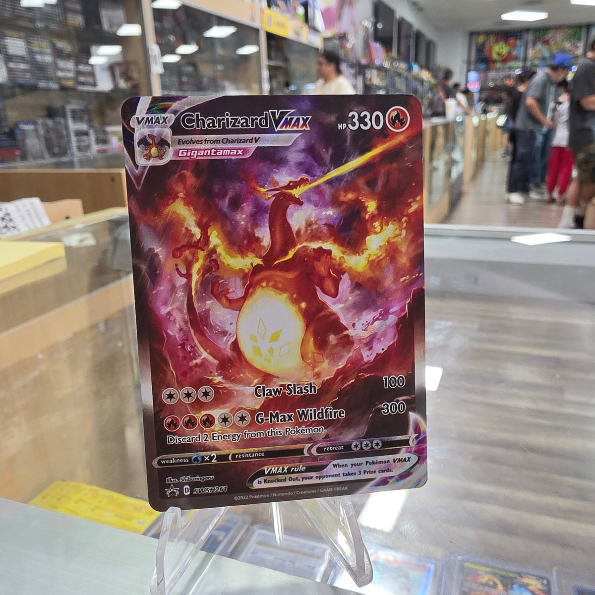 (NM) Charizard VMAX - SWSH261 - SWSH: Sword & Shield Promo Cards