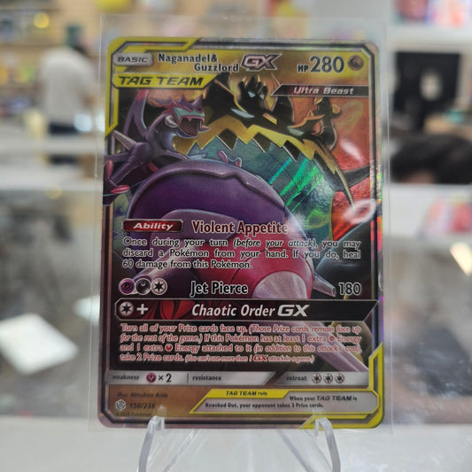 Naganadel & Guzzlord GX - SM - Cosmic Eclipse (NM)