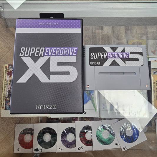 Super Everdrive X5 For Super Nintendo 128Gb