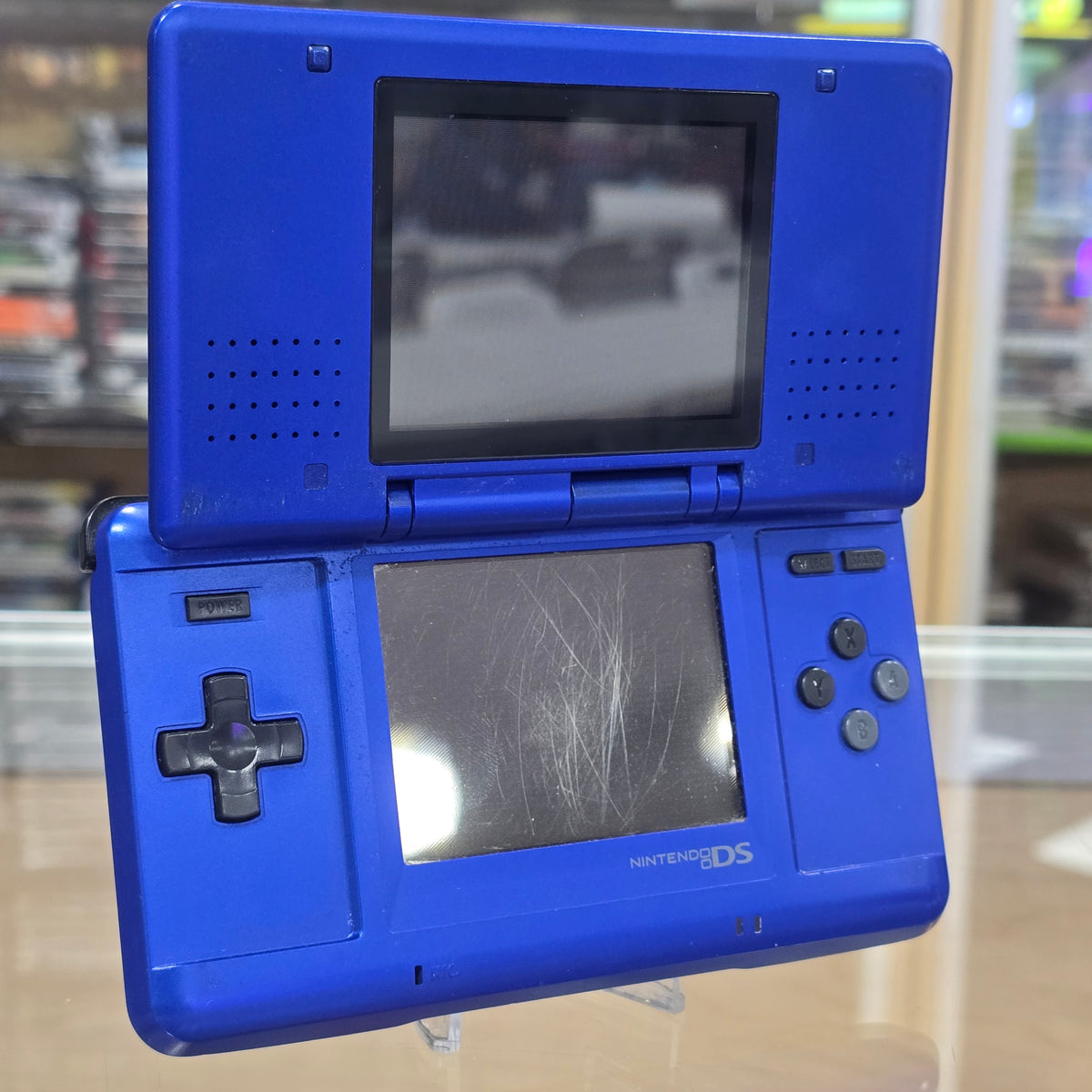 Ds Handheld Blue Original Nintendo DS Handheld System with Charger – buttondelight