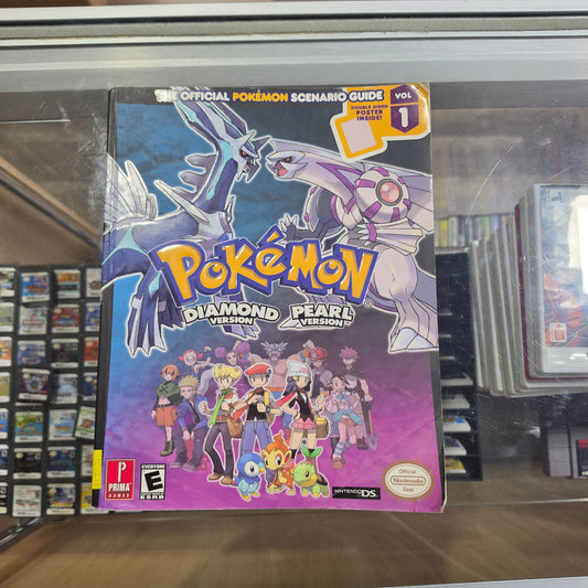Pokemon Diamond and Pearl Vol. 1 Prima Official Game Guide No Poster