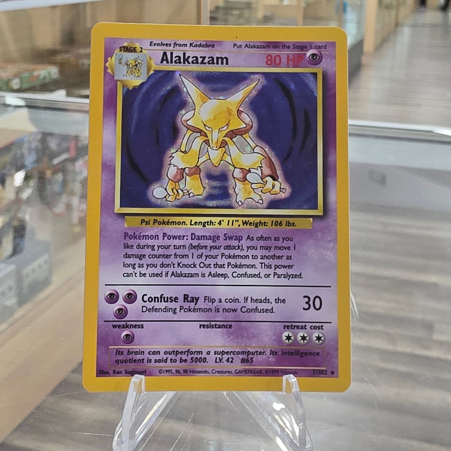 Alakazam - Base Set (NM)