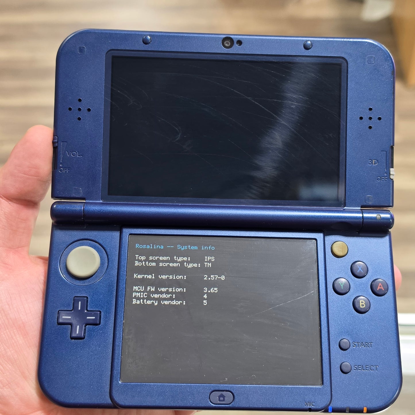 (645) Blue New Nintendo 3DS XL Handheld System With Charger Top IPS (Region Free)(JAPANESE TO US)