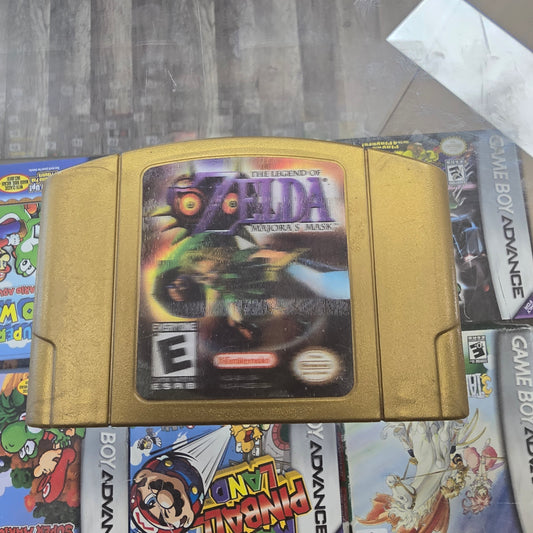 Zelda Majora's Mask [Collector's Edition (Holo Label) Nintendo 64