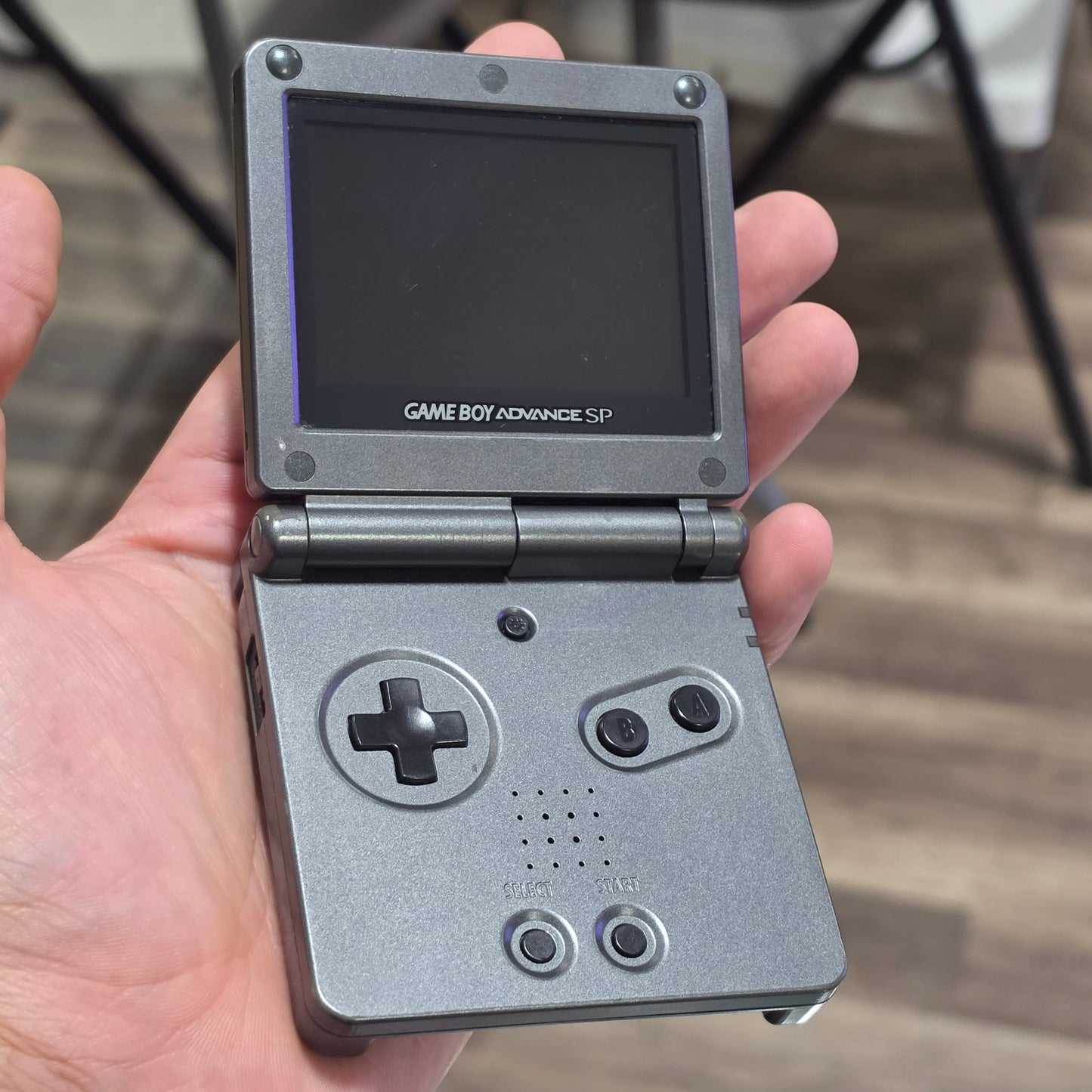 Black Nintendo Gameboy Advance SP Handheld System with Charger 101 Model