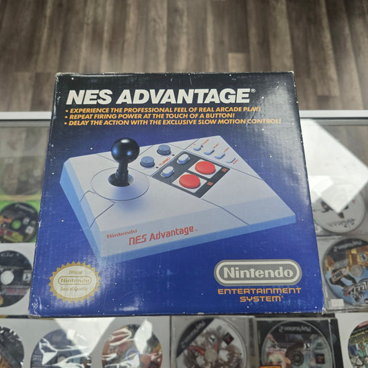 NES Advantage Controller with Box NES