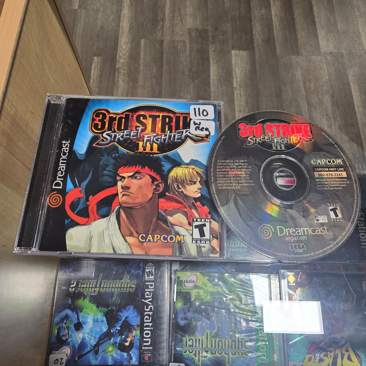 Street Fighter III 3rd Strike: Fight for the Future with Registration Card Sega Dreamcast