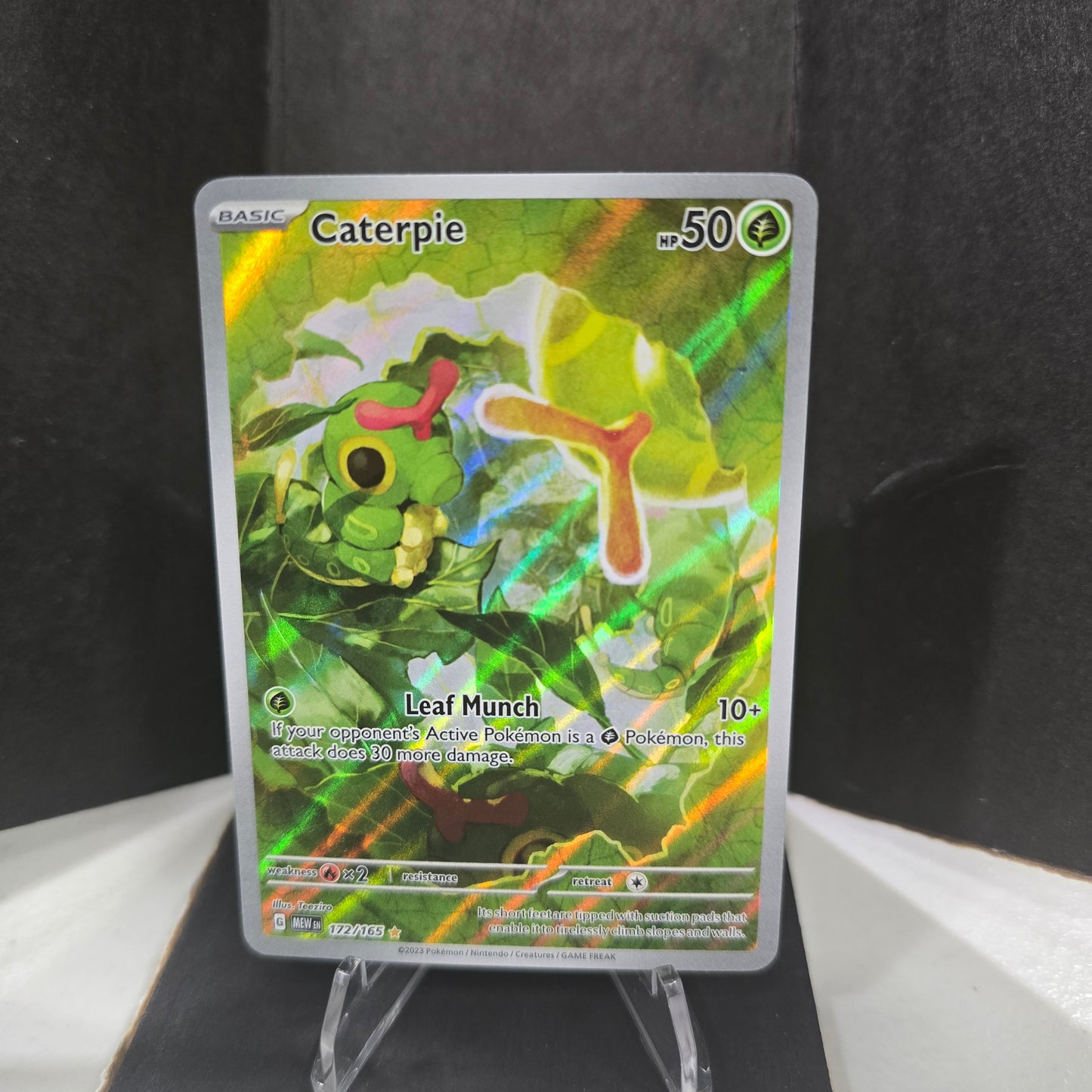 Caterpie - 172/165 - SV: Scarlet & Violet 151 NM