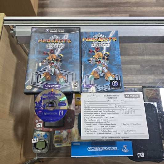 Medabots Infinity CIB with Registration Card Nintendo GameCube