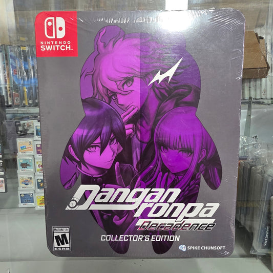 New Sealed Dangan Ronpa Decadence Collectors Edition Nintendo Switch