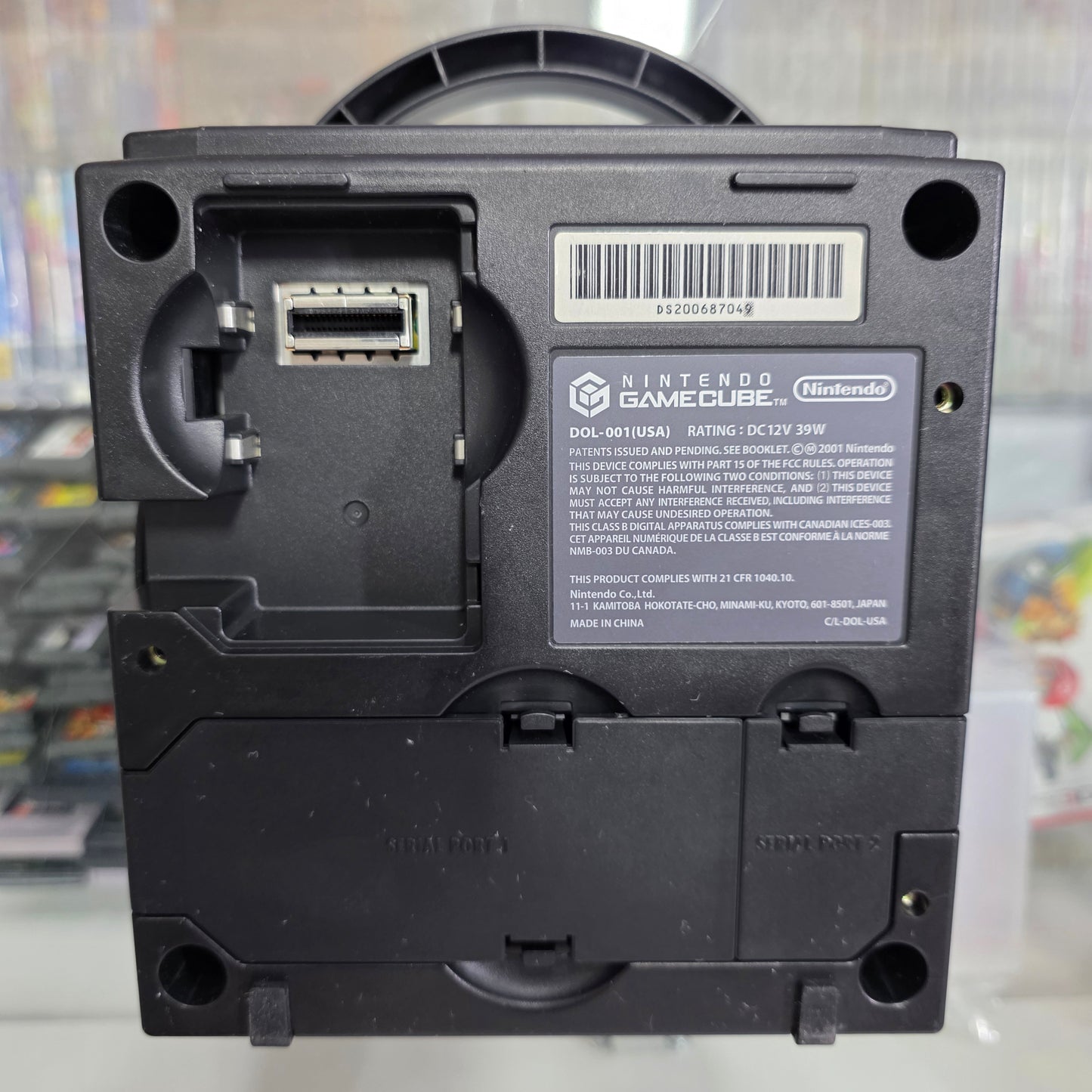 Black GameCube System Gamecube [cables, controller, 3rd party memory card included]