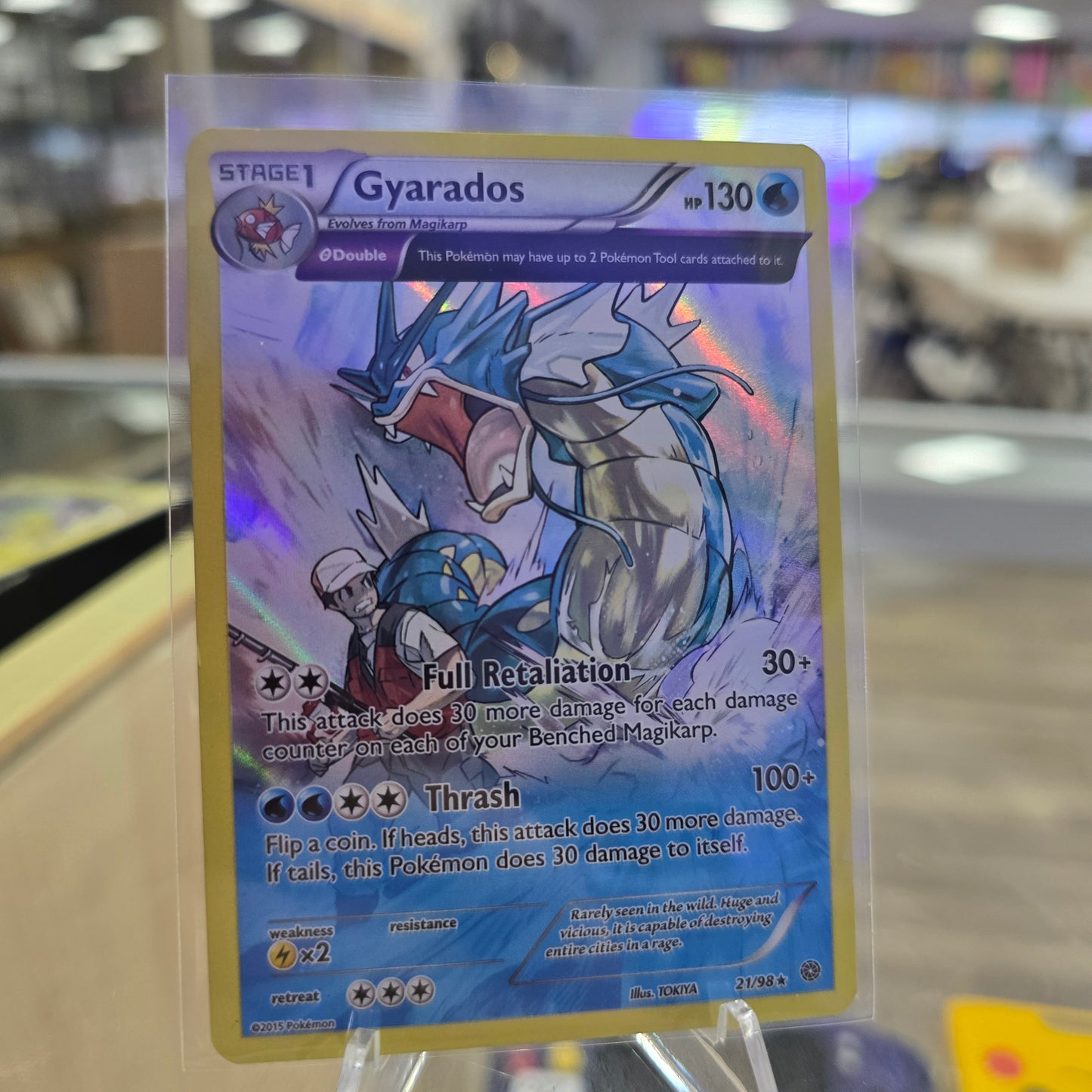 Gyarados (21) - XY - Ancient Origins (NM)