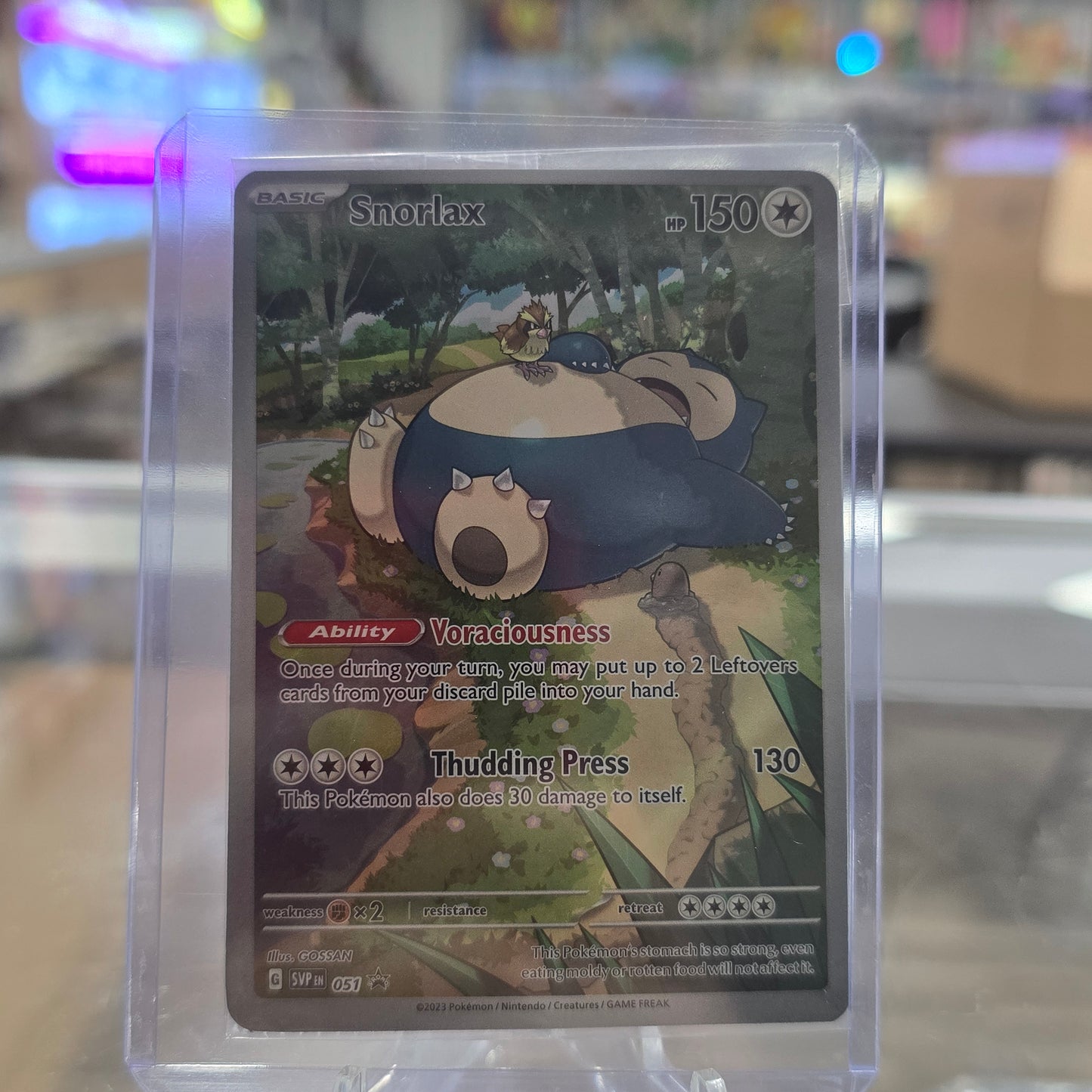 Snorlax - 051 - SV: Scarlet & Violet Promo Cards