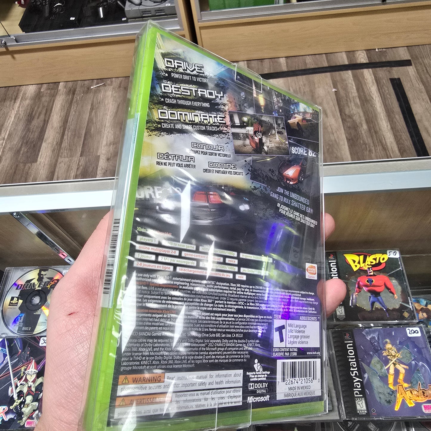 Sealed Ridge Racer Unbounded Xbox 360