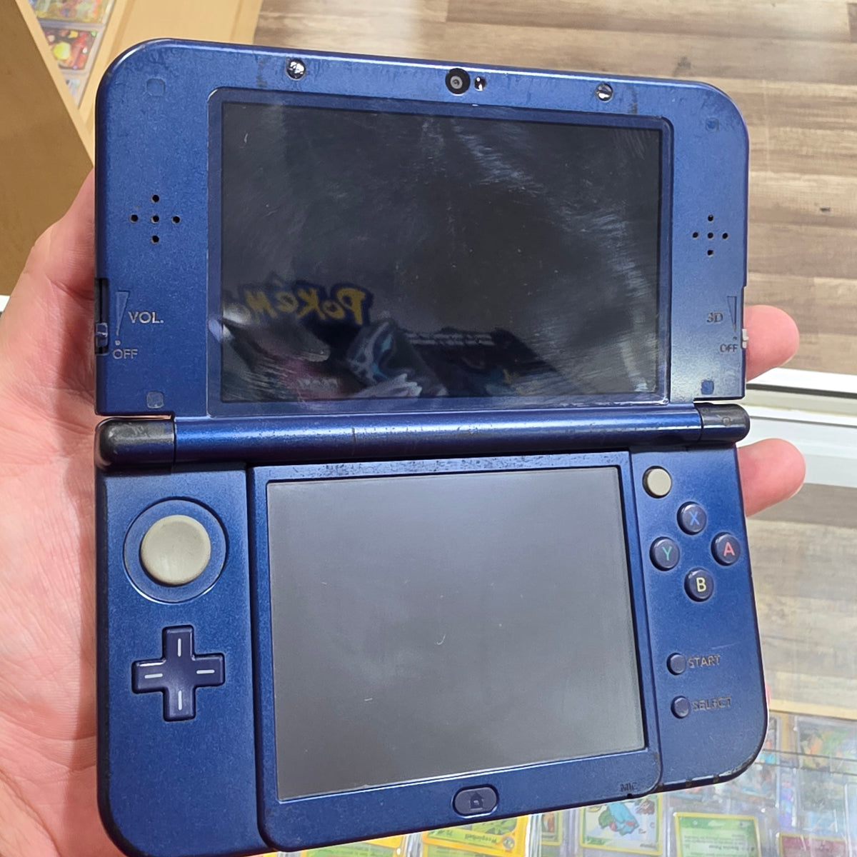 (594) New Nintendo 3DS XL Handheld System (Blue) w/ Charger (Region Free)(JAPANESE TO US) (DIGITAL GAMES)