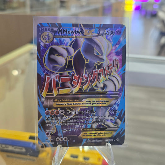 M Mewtwo EX (159 Full Art) - XY - BREAKthrough (HP) (Has Tiny Crease)