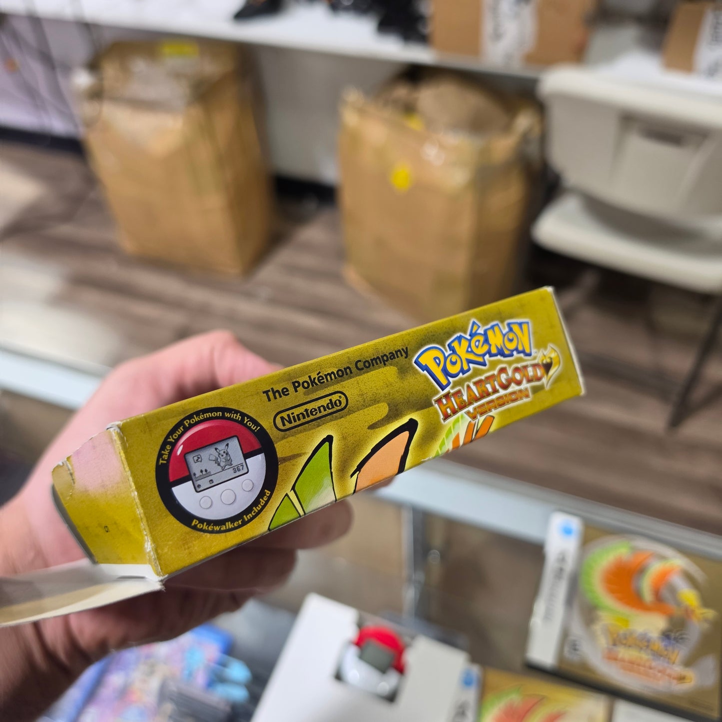 Pokemon HeartGold Version [Pokewalker] [Big Box] Nintendo DS