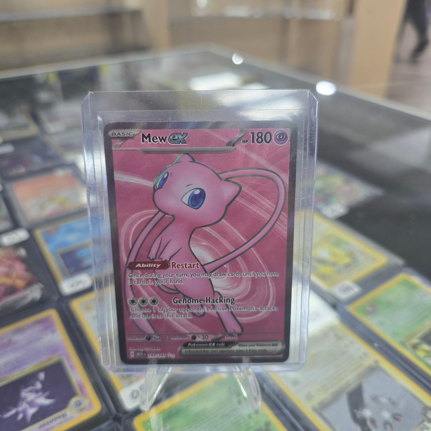 Mew ex - 193/165 - SV: Scarlet & Violet 151 (NM)