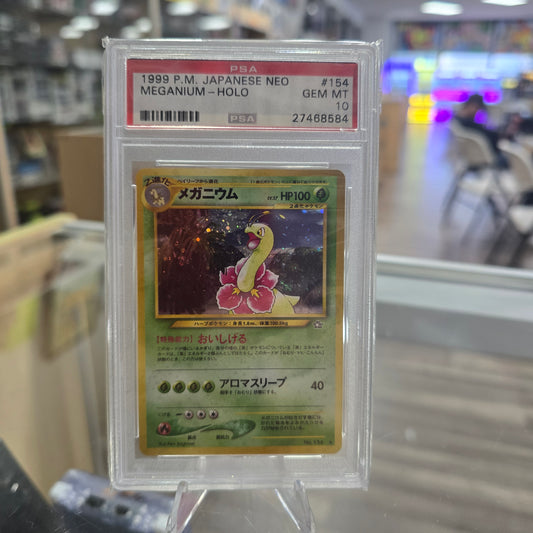 Meganium Japanese Neo 1999 (PSA 10)