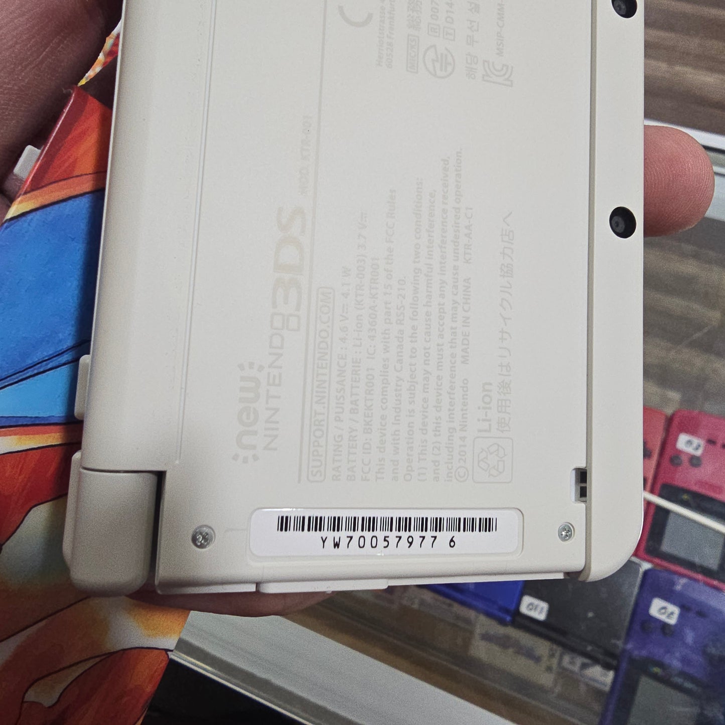 New Nintendo 3DS Pokemon 20th Anniversary Edition Nintendo 3DS Handheld System with Charger (Digital Games Installed)