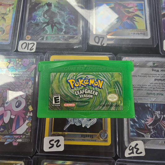 Pokémon LeafGreen (Authentic) Nintendo Gameboy Advance