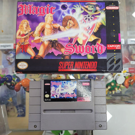 Magic Sword SNES