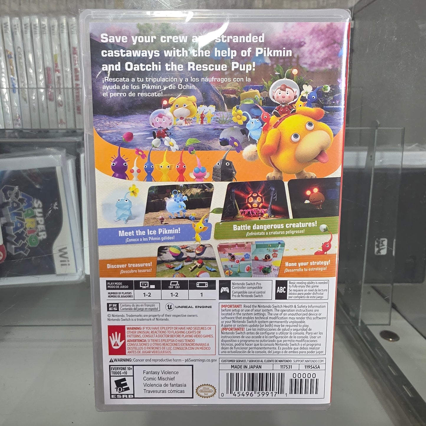 New Sealed Pikmin 4 Nintendo Switch