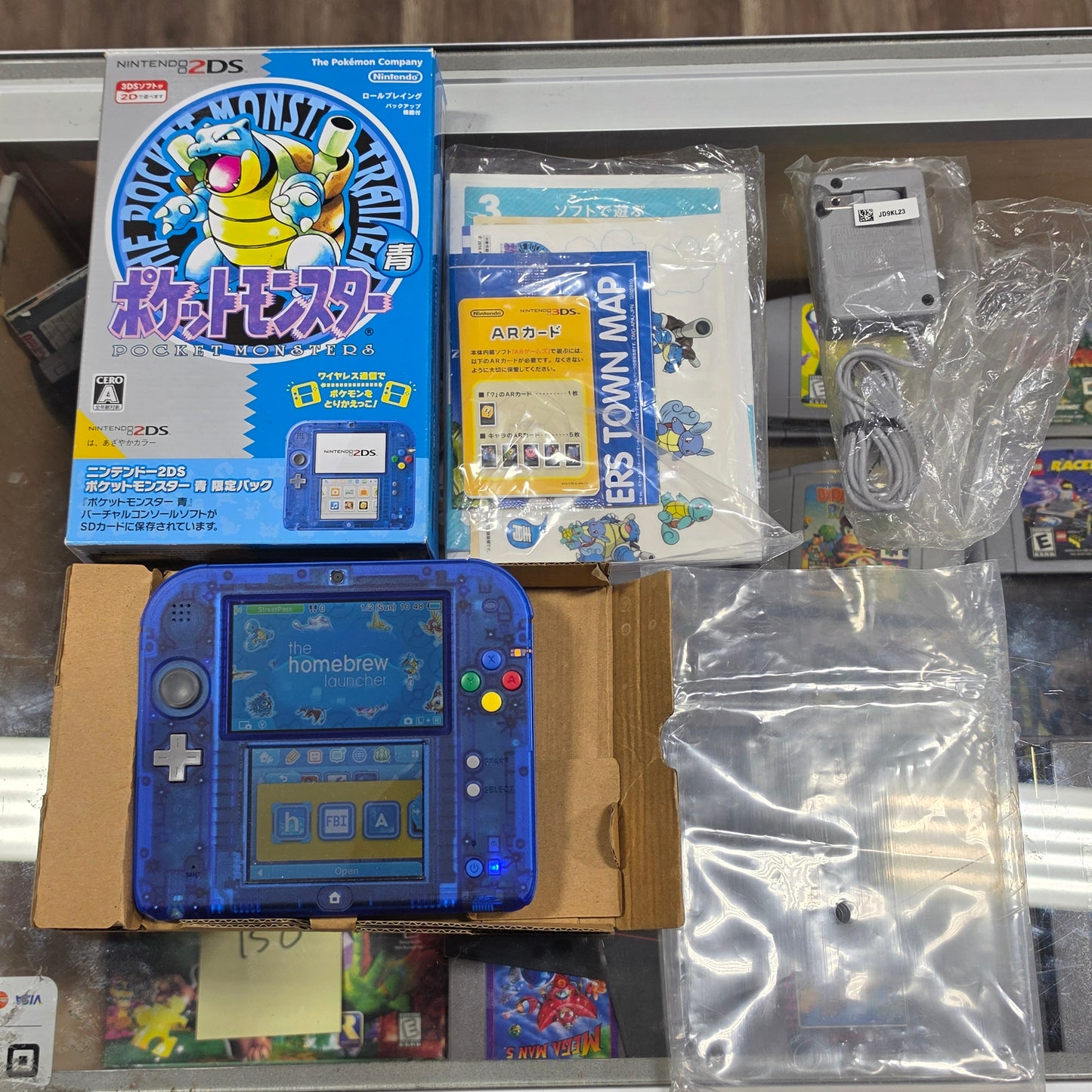 Nintendo 2DS Pokemon Blue Edition JP Nintendo 3DS (REGION FREE TO US) (DIGITAL GAMES)