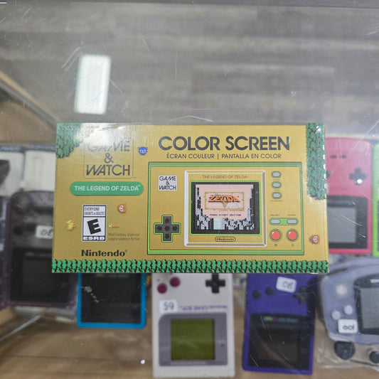 Nintendo Game & Watch Legend of Zelda Handheld Console New