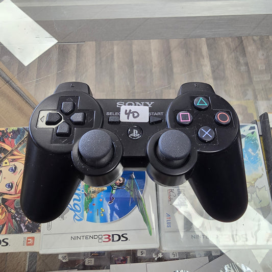 Black PlayStation 3 Controller Sony