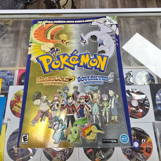 Pokemon HeartGold & SoulSilver Versions Strategy Guide w/POSTER